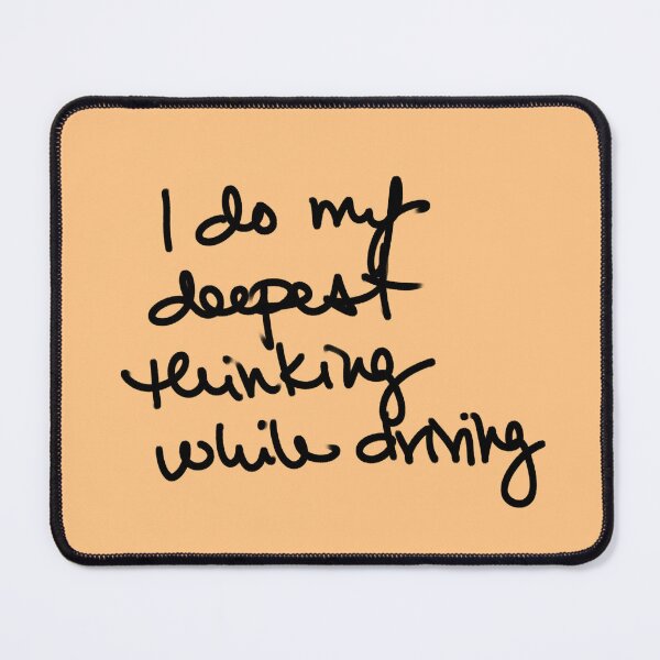 Item preview, Deep thinking in the car designed and sold by FinapplePudding.