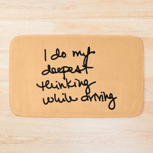 Item preview, Deep thinking in the car designed and sold by FinapplePudding.