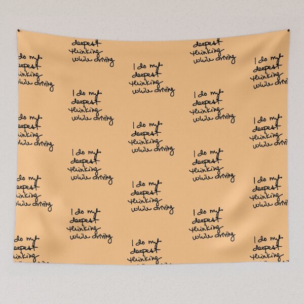 Item preview, Deep thinking in the car designed and sold by FinapplePudding.