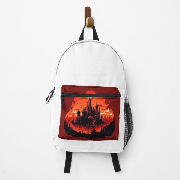 Item preview, Illustration of Moscow in fire designed and sold by KristinaNEL.