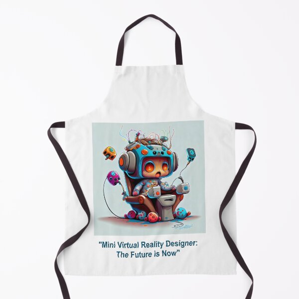 Item preview, "VR Prodigy: T-Shirt for the Next Generation of Tech Innovators" Virtual reality cute cartoon for gifts designed and sold by The Commitment.