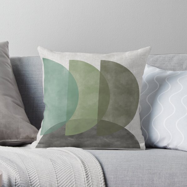 Grey and hot sale teal pillows