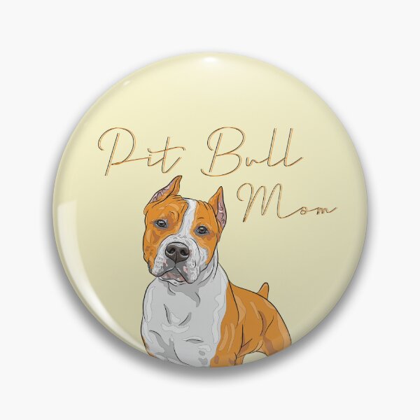 Item preview, Dog Illustrasi Pitbull mom designed and sold by Pasar Raya.