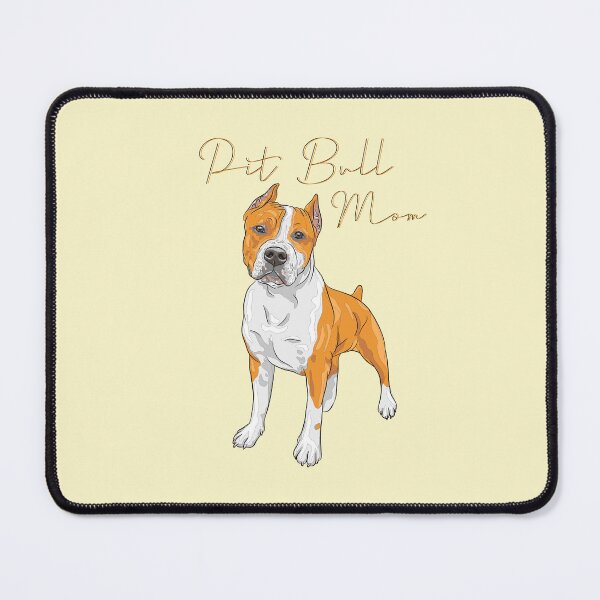 Item preview, Dog Illustrasi Pitbull mom designed and sold by Pasar Raya.