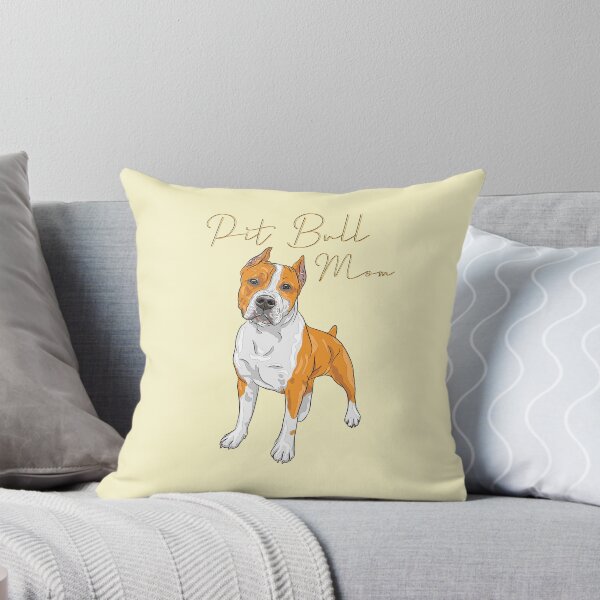 Item preview, Dog Illustrasi Pitbull mom designed and sold by Pasar Raya.