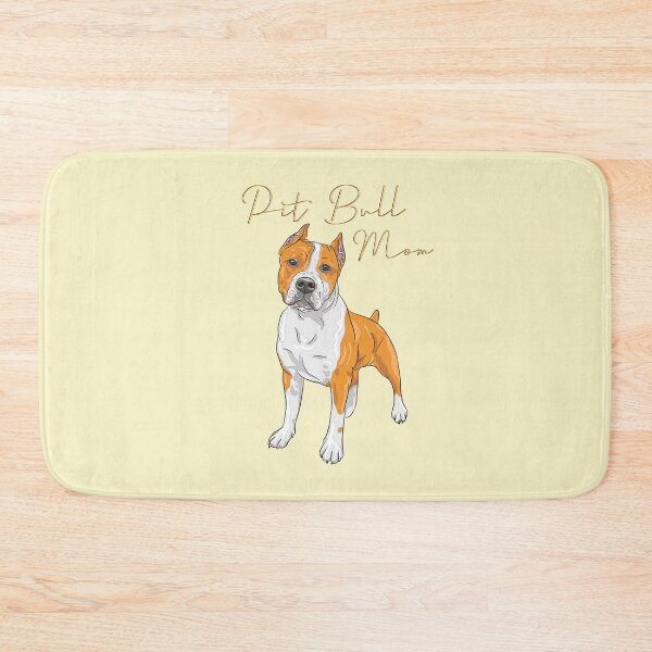 Item preview, Dog Illustrasi Pitbull mom designed and sold by Pasar Raya.