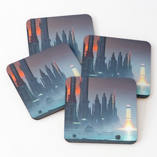 Item preview, Temple of light scifi designed and sold by gtcdesign.