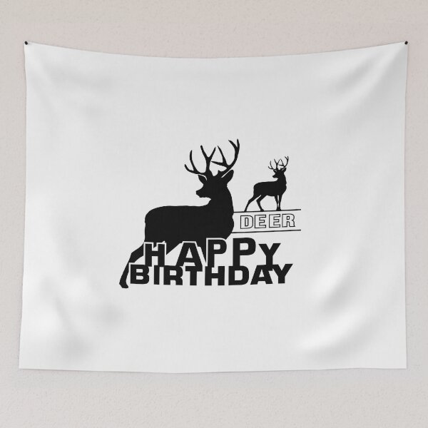 Item preview, Birthday T-Shirt, Happy Birthday T-shirt, deer theme, Birthday Gift, Design for Man and Ladies ,Boy and Girl ,Classic T-Shirt Gift designed and sold by sixday 7day.