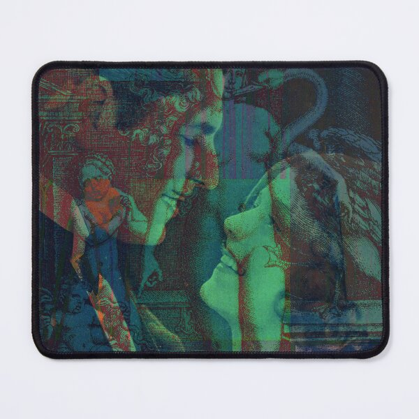 Item preview, "Swan Song" Digital Collage Art designed and sold by Raven’s Wing Studio.