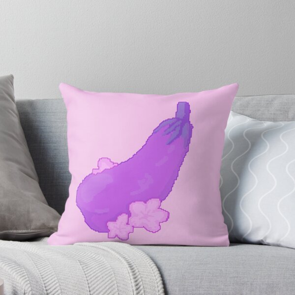 Item preview, Eggplant Kawaii designed and sold by Paintingpixel.