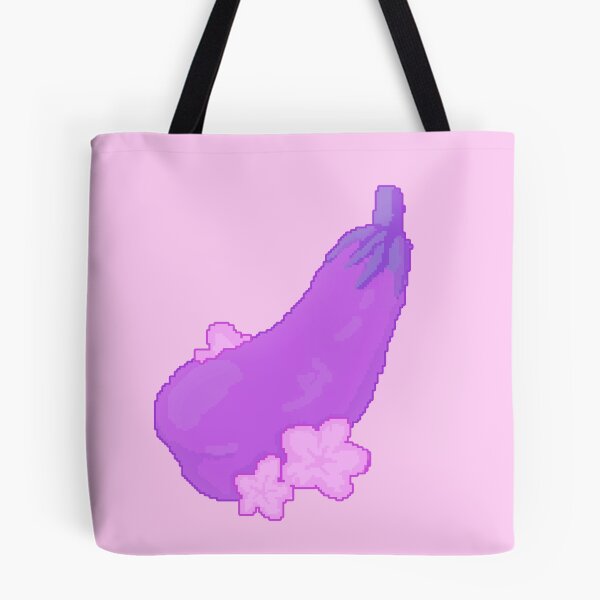 Item preview, Eggplant Kawaii designed and sold by Paintingpixel.