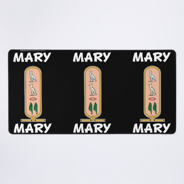 Item preview, MARY-American names in hieroglyphic letters-MARY, name in a Pharaonic Khartouch-Hieroglyphic pharaonic names designed and sold by Quotesgallery.