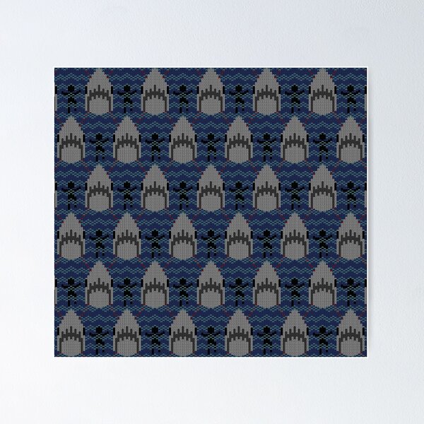 Item preview, Amity Fair Isle, Jaws Wool Sweater designed and sold by ShawnHallDesign.