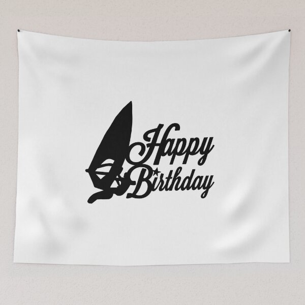 Item preview, Birthday T-Shirt, Happy Birthday T-shirt, windsurfing theme, Birthday Gift, Design for Man and Ladies ,Boy and Girl ,Classic T-Shirt Gift designed and sold by sixday 7day.