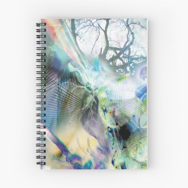 Item preview, Mesmerize digital art botanical eco herbal organic trippy psychedelic leafy mother nature earth art designed and sold by MisprintArt.