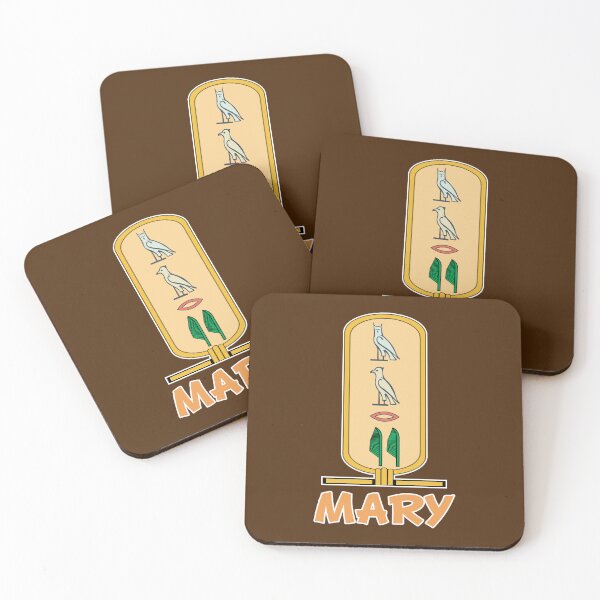 Artikelvorschau, MARY – amerikanische Namen in Hieroglyphenbuchstaben – MARY, Name in einem pharaonischen Khartouch – hieroglyphische pharaonische Namen entworfen und verkauft von Quotesgallery.