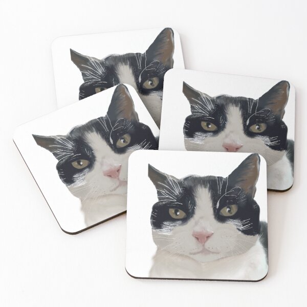 Item preview, I am Watching You - Grumpy Cute Kitty designed and sold by CreateChangeUS.