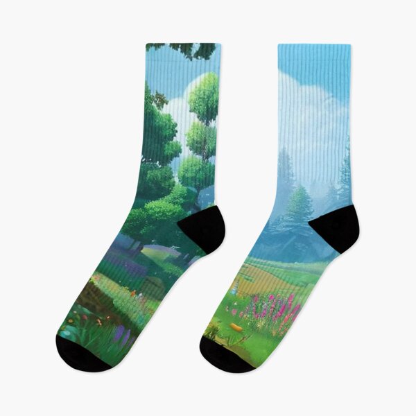 Item preview, Springtime Pixel Landscape designed and sold by Healio2.