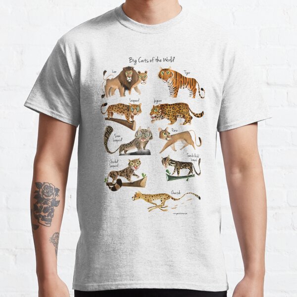 Big cats of the World Classic T-Shirt