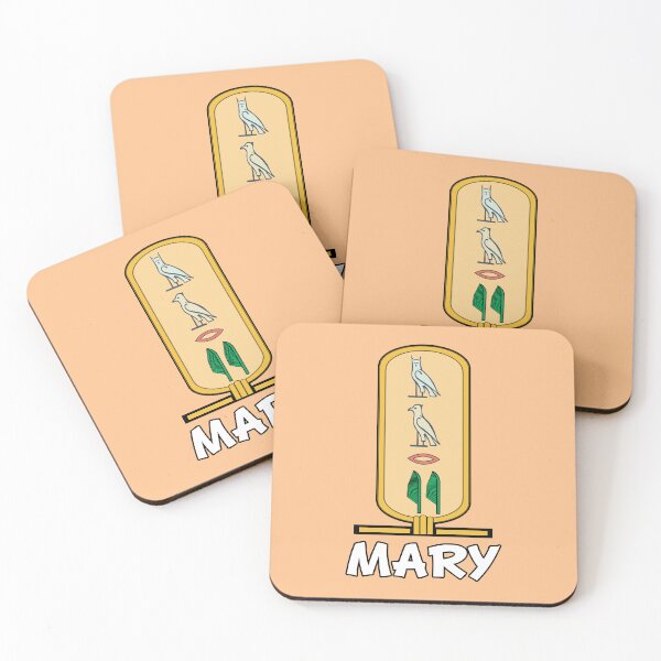 Artikelvorschau, MARY – amerikanische Namen in Hieroglyphenbuchstaben – MARY, Name in einem pharaonischen Khartouch – hieroglyphische pharaonische Namen entworfen und verkauft von Quotesgallery.