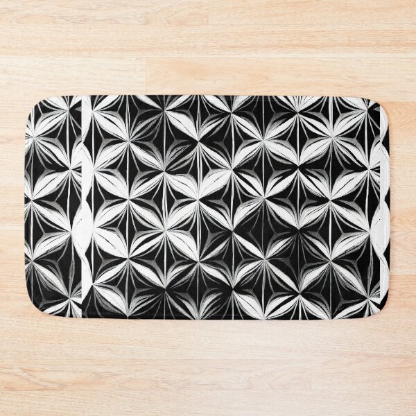 Item preview, Black and white fractal pattern designed and sold by siwabudda.