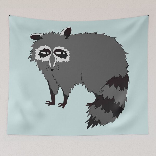 Item preview, Mischevious Raccoon designed and sold by Zia Frazier.