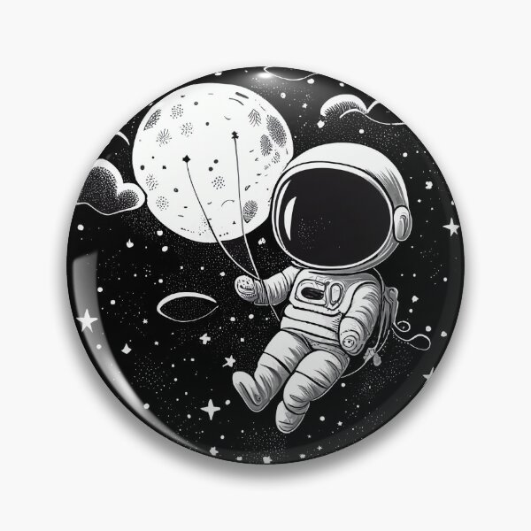Item preview, astronaut floating in space designed and sold by klearz.