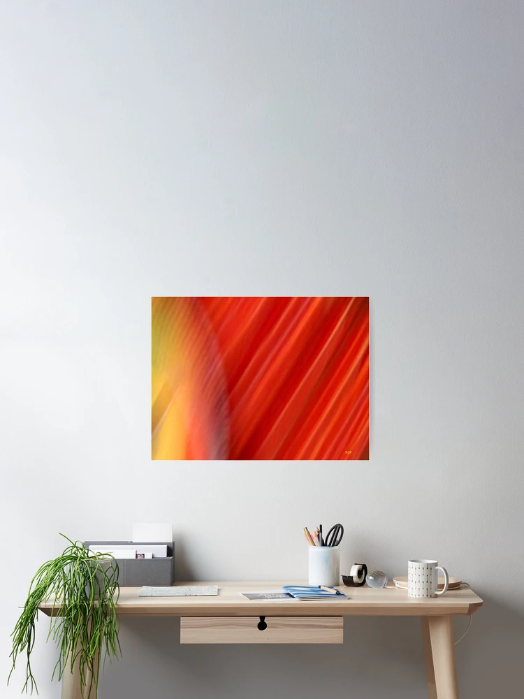 Thumbnail 2 of 3, Poster, "Crimson Rays" designed and sold by Robert Regenold's Art Shop.