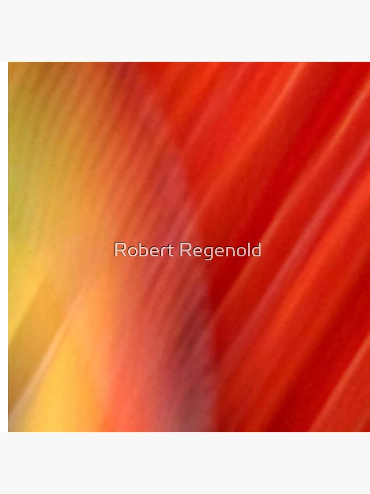 Thumbnail 4 of 4, Clock, "Crimson Rays" designed and sold by Robert Regenold's Art Shop.