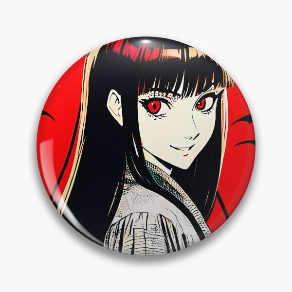 Item preview, Vintage anime girl diseño retro japonés negro y rojo designed and sold by Tuvala.