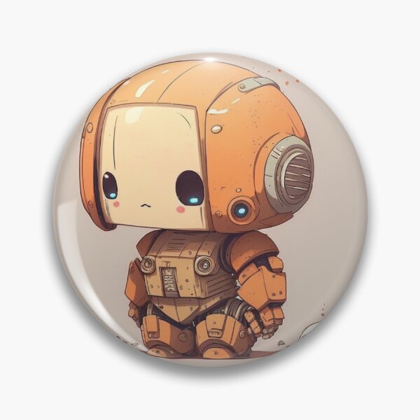 Item preview, Animated Cute Robot with Hearts designed and sold by LinearDimension.