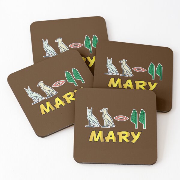 Artikelvorschau, MARY – amerikanische Namen in Hieroglyphenbuchstaben – MARY, Name in einem pharaonischen Khartouch – hieroglyphische pharaonische Namen entworfen und verkauft von Quotesgallery.