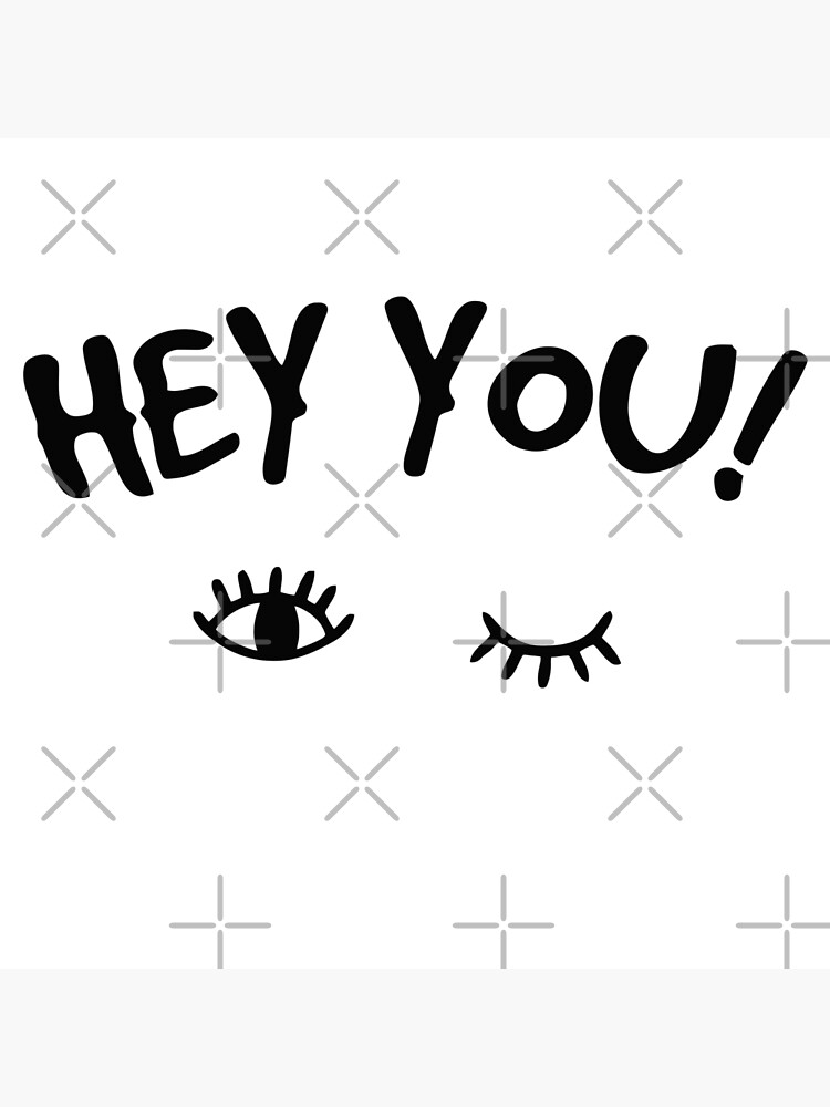 HEY YOU! | Postcard
