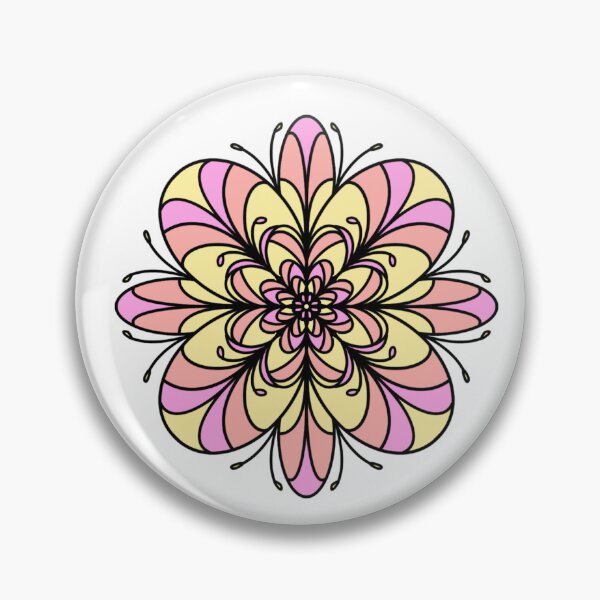 Item preview, Pretty pink w/ yellow flower designed and sold by MilliesShoppe.