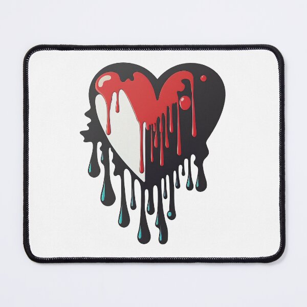 Item preview, Dripping Bloody Hear designed and sold by StickerSector.