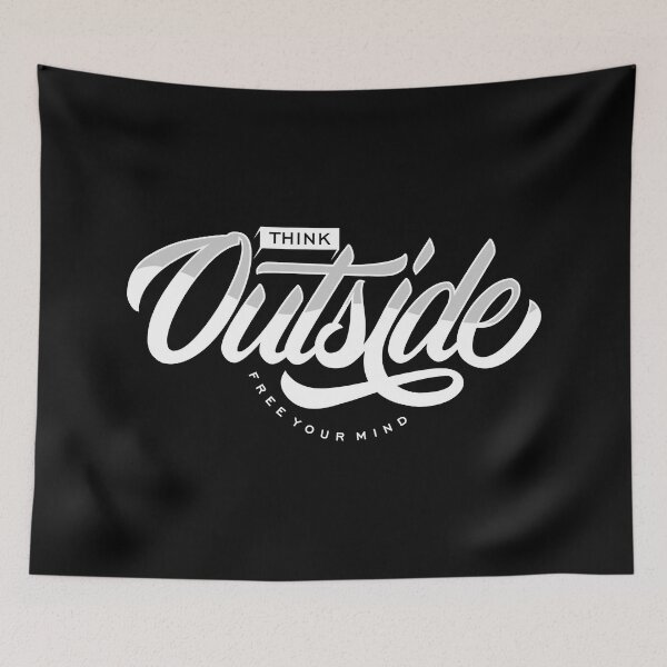 Item preview, think outside free your mind designed and sold by ARTSYILA.