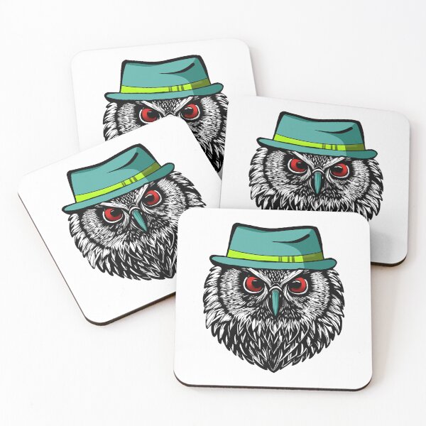 Item preview, The Hip Owl designed and sold by ArtByNabes.