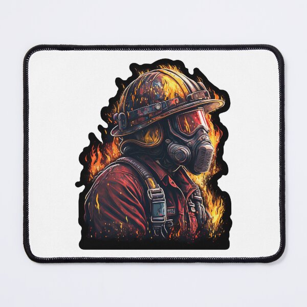 Item preview, Firefighter designed and sold by StickerSector.