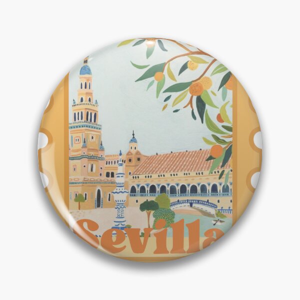 Item preview, Seville Postage Stamp designed and sold by Emily Work.