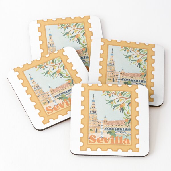Item preview, Seville Postage Stamp designed and sold by Emily Work.