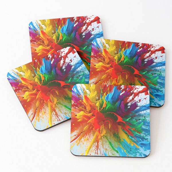Item preview, Abstract Colorful Splash 1 designed and sold by A.I. Does  Art.