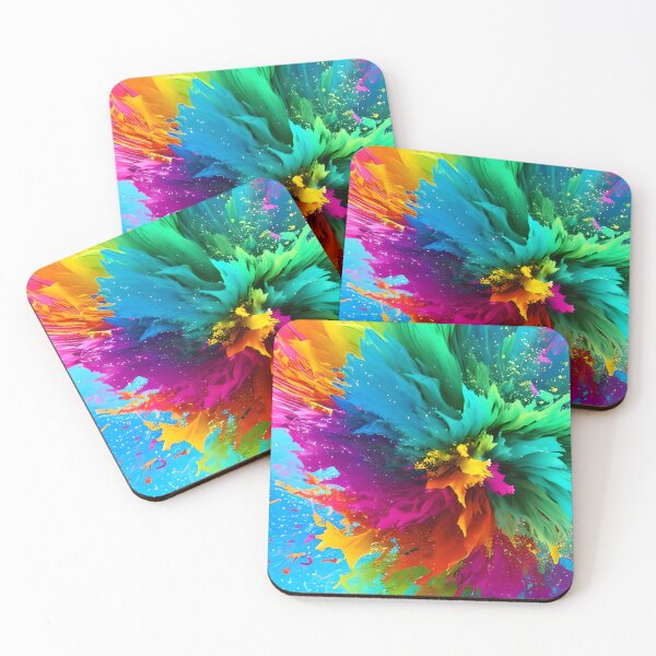 Item preview, Abstract Colorful Splash 3 designed and sold by A.I. Does  Art.