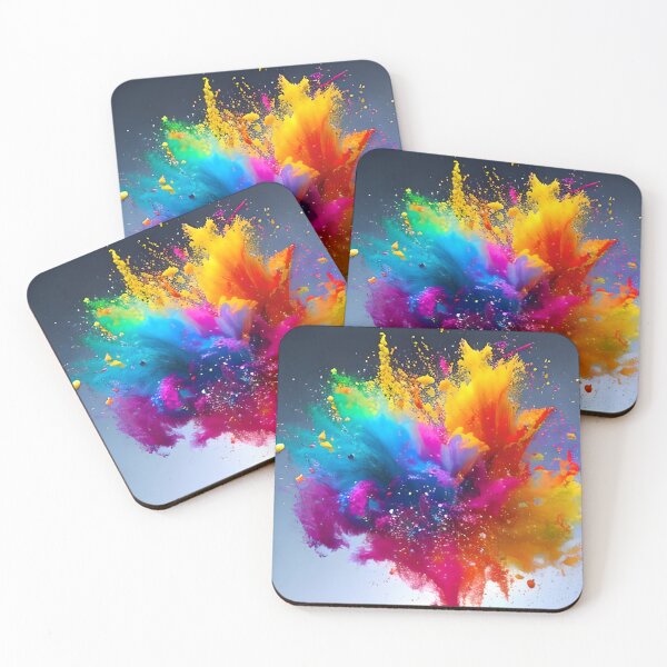 Item preview, Abstract Colorful Splash 4 designed and sold by A.I. Does  Art.