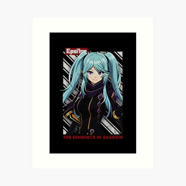 Epsilon - Kage no Jitsuryokusha ni Naritakute Sticker for Sale by  EpicScorpShop