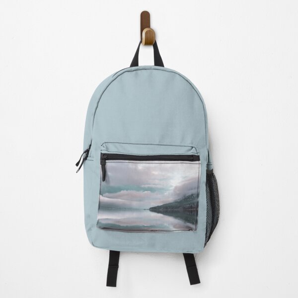 Item preview, Mist and Mountain Lake Reflections in Winter designed and sold by Amy Mitchell.