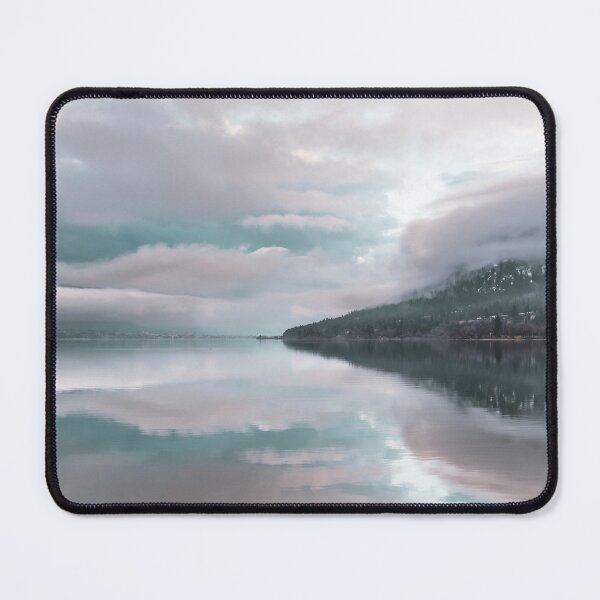 Item preview, Mist and Mountain Lake Reflections in Winter designed and sold by Amy Mitchell.
