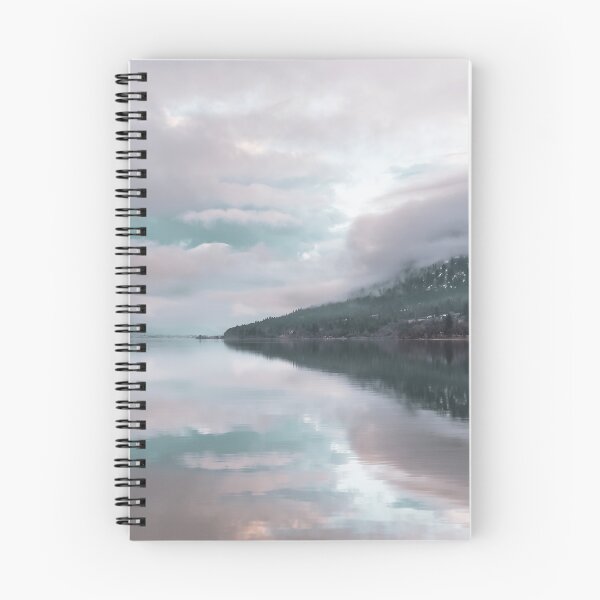 Item preview, Mist and Mountain Lake Reflections in Winter designed and sold by Amy Mitchell.