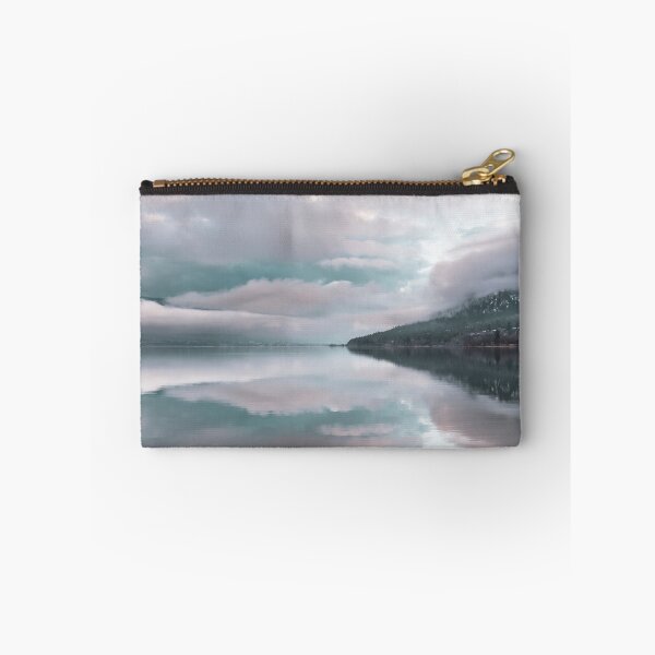Item preview, Mist and Mountain Lake Reflections in Winter designed and sold by Amy Mitchell.
