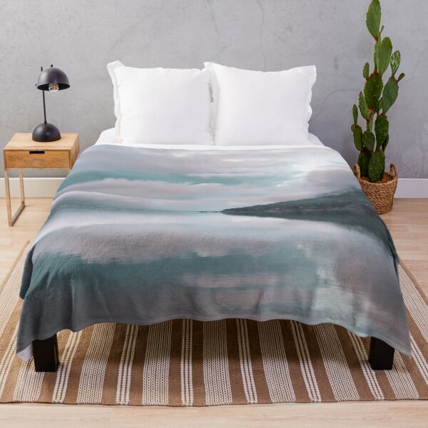 Item preview, Mist and Mountain Lake Reflections in Winter designed and sold by Amy Mitchell.