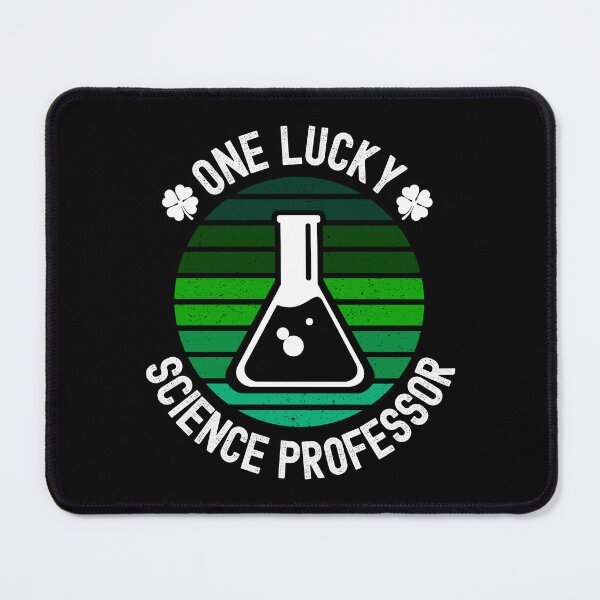 Item preview, One Lucky Science Professor - St. Patrick's Day Science Teacher, St. Patrick's Day Educator, St. Patrick's Day Biology Teacher designed and sold by jadedscientist.